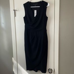 NWT White House Black Market sheath crepe dress
